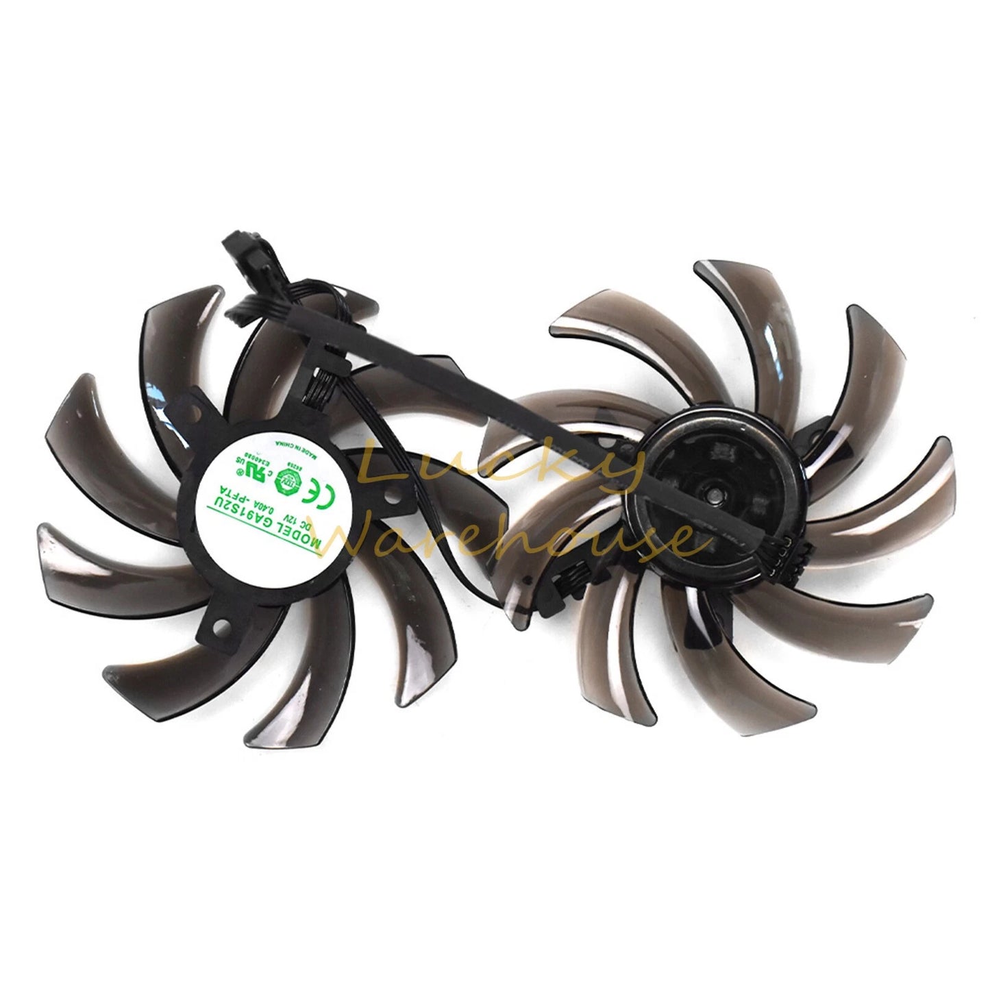 Fan for APISTEK GA91S2U-PFTA 4-pin 0.40A Diameter 86mm Hole Distance 40mm