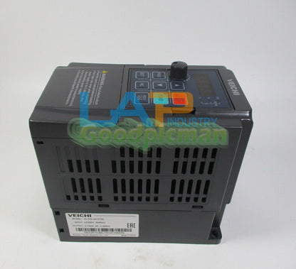 1PCS FOR VEICH Inverter AC70E-S2-R75G 0.75KW 1PH AC220V 3PH AC 4A 0-400Hz