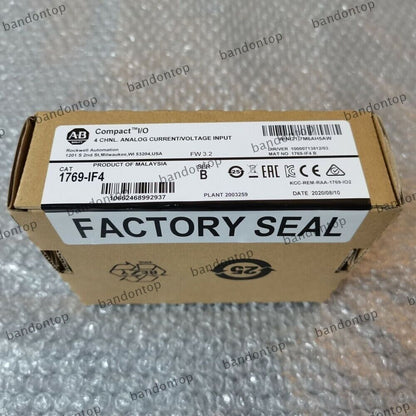 Factory Sealed AB 1769IF4 CompactLogix 4CH Analog Input Module - COMPACTLOGIX