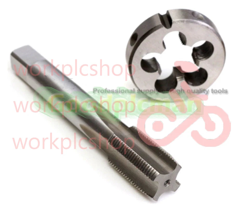 1pc 1-16 UNS Die Threading Tool and 1pc HSS Machine 1-16 UNS Plug Tap