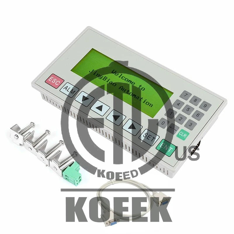for OP320-A OP Operate Panel W/ RS232/RS422 HMI PLC w/ Cable Text Display Module