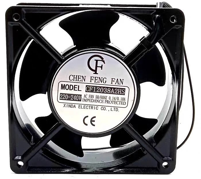 1PCS CF12038A2HS 12038 220V-240V 0.14/0.10A 12CM Cooling Fan
