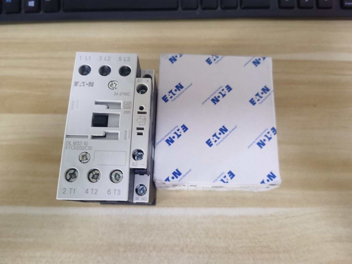 new 1PCS Eaton Moeller DILM32-10 RDC24 XTCE032C10TD Contactor 24-27VDC - EATON MOELLER