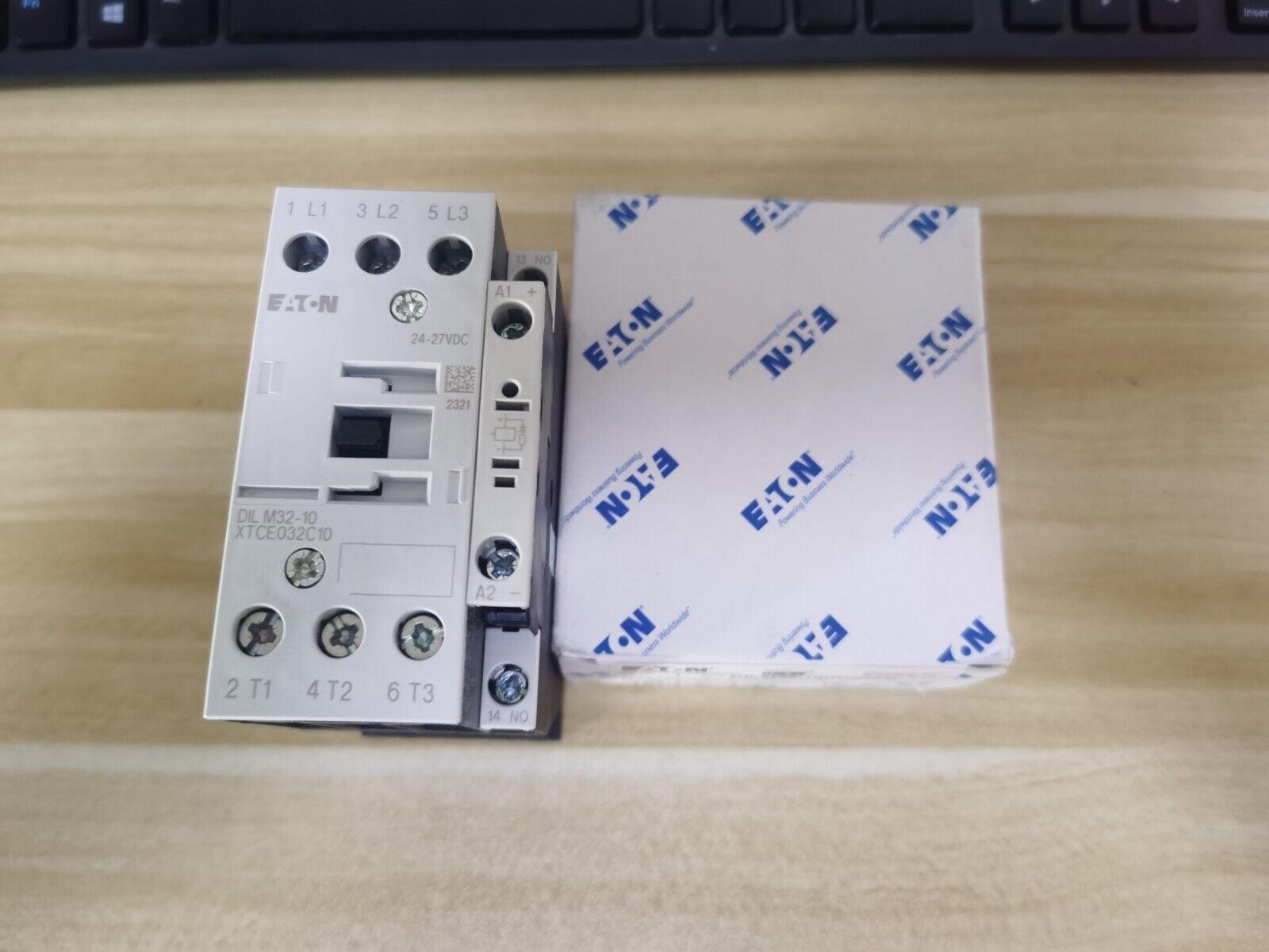 new 1PCS Eaton Moeller DILM32-10 RDC24 XTCE032C10TD Contactor 24-27VDC - EATON MOELLER