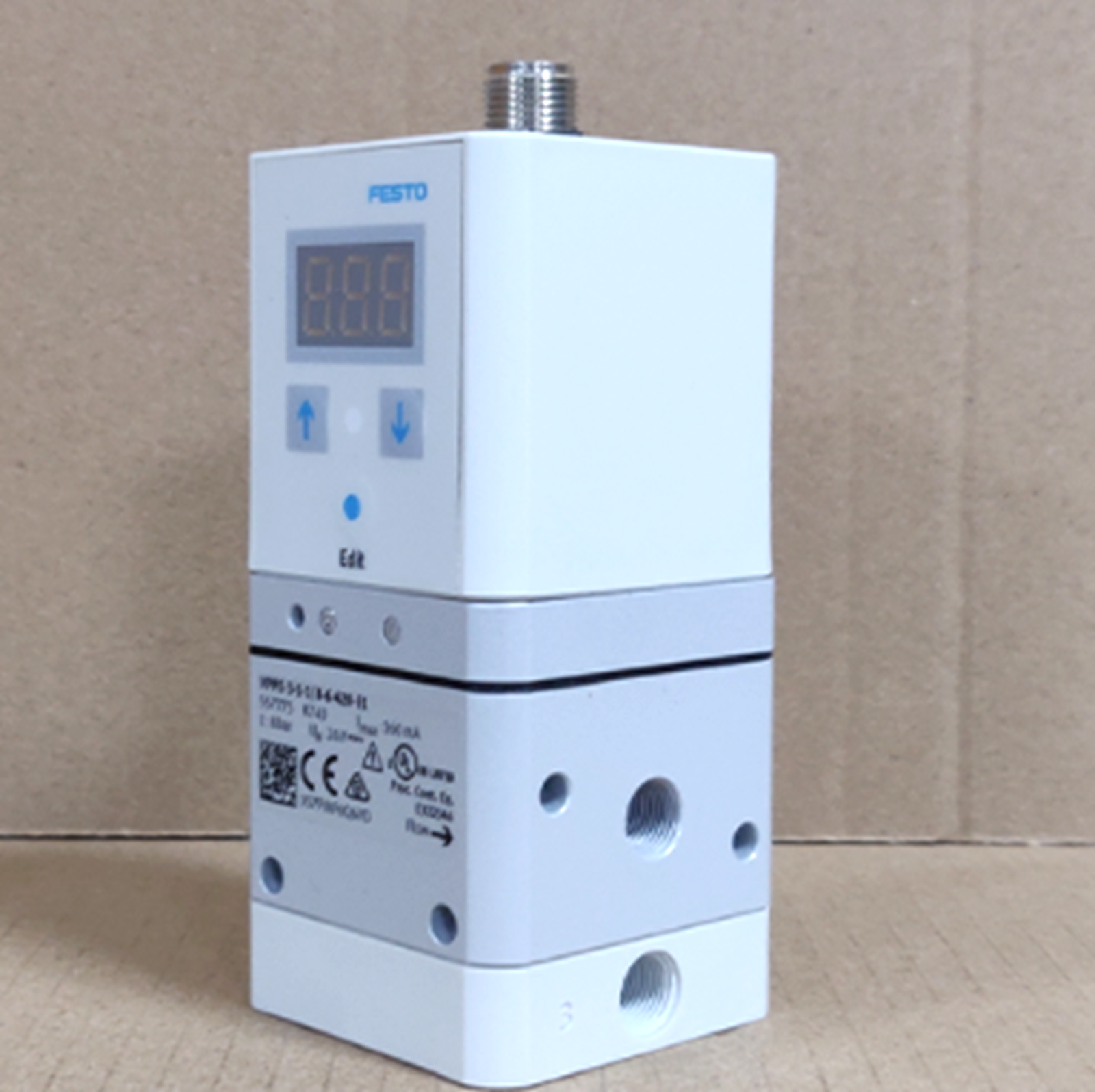 FESTO VPPE-3-1186420E1 557775 Proportional Pressure Regulator Valves | FESTO Pressure Regulators | Industrial Pressure Regulators - FESTO