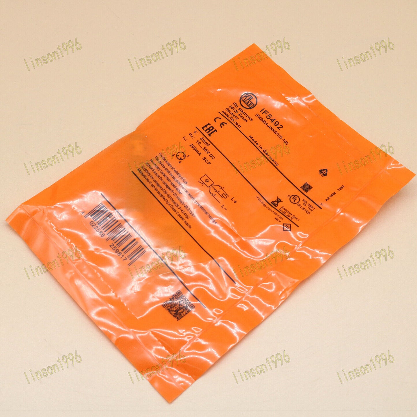 1PC IFM IF5492 Efector Proximity Sensor - Fast Delivery - IFM