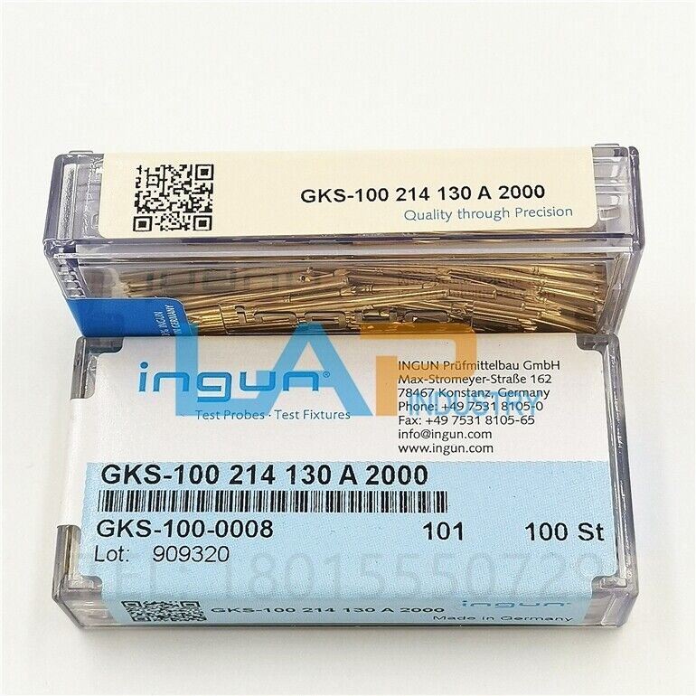 100PCS INGUN GKS-100 214 130 A2000 Four Claw Test Needles - INGUN
