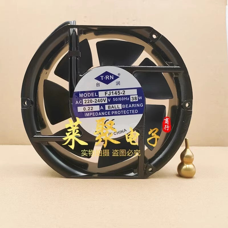 T-RN FJ145-2 AC220-240V 38W 0.22A Metal Cooling Fan
