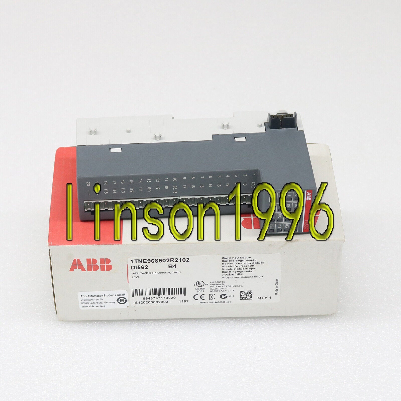 ABB DI562 16DI Module 1-PC In-Box SHIP - ABB