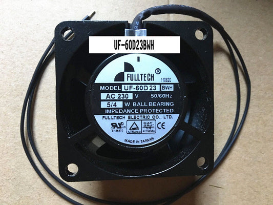 1PCS  FULLTECH cooling fan UF-60D23BWH 6CM 6030 220V 4/5W fan 2 Wire