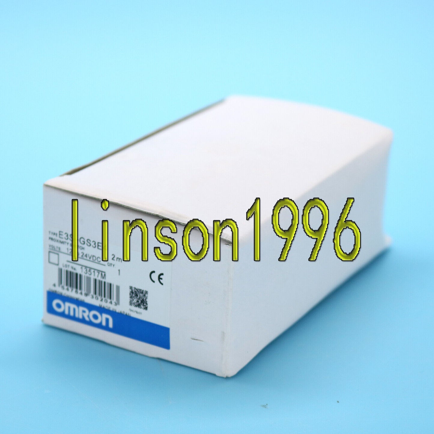 Omron Photoelectric Switch Sensor E3S-GS3E4 2M 12-24 VDC - OMRON