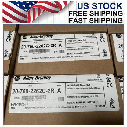 Allen-Bradley PowerFlex 750 24V DC IO module 20-750-2262C-2R PLC - ALLEN-BRADLEY