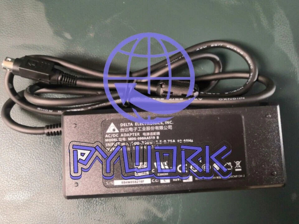 3-Pin AC Adapter for Sonoscape E2 Ultrasound Machine Charger MDS-090AAS19B#