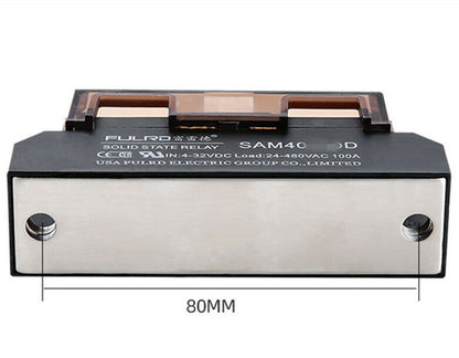 new Industrial solid state relay SAM40400D 400A In=4-32VDC Load=24-480VAC - KOEED