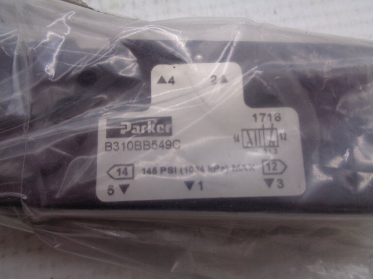 Parker B310 BB549C Valve, Industrial Use, Precision Valve - PARKER