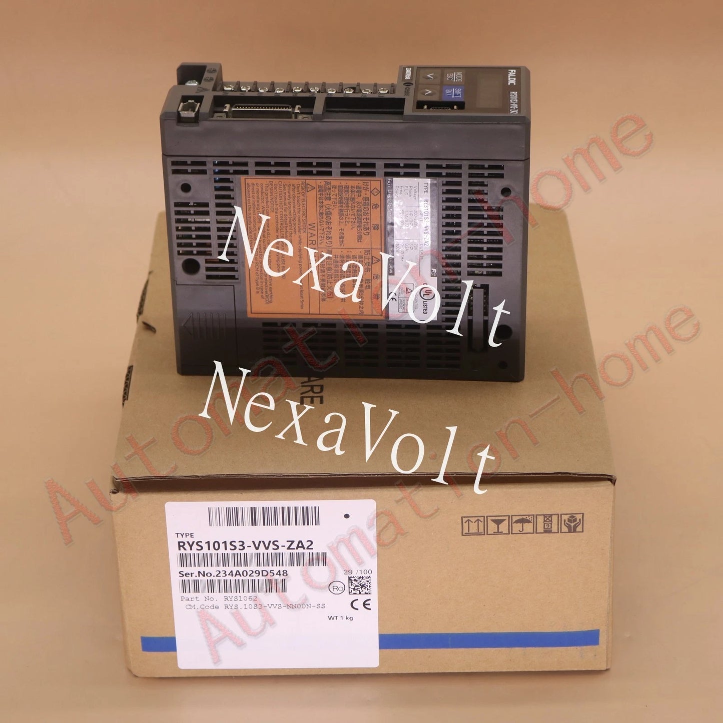 1PCS Fuji Electric RYS101S3-VVS-ZA2 Servo Drive In Box#QW
