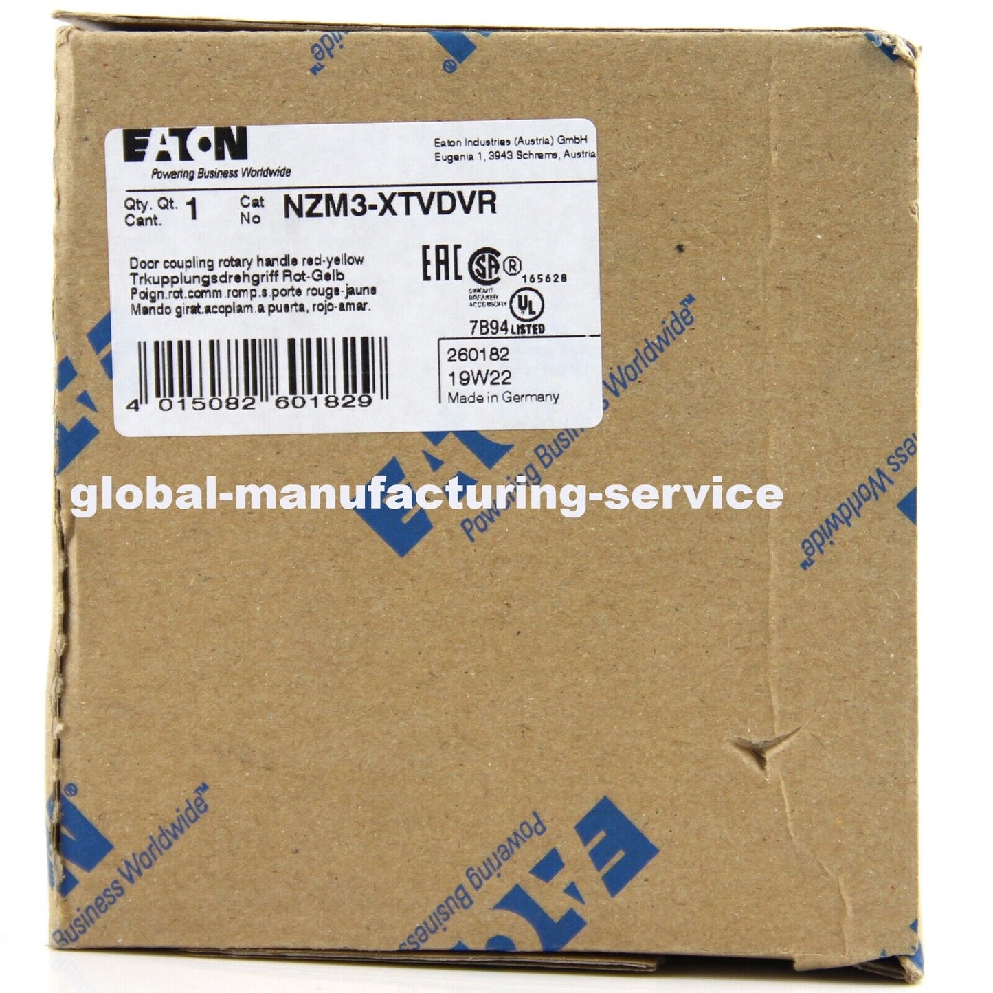 NZM3-XTVDVR Circuit Breaker - EATON MUELLER