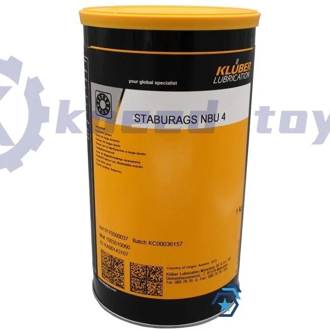 KLUBER Lubrication Staburags NBU 4 Grease 1Kg ( 2.2 LB ) free ship ~