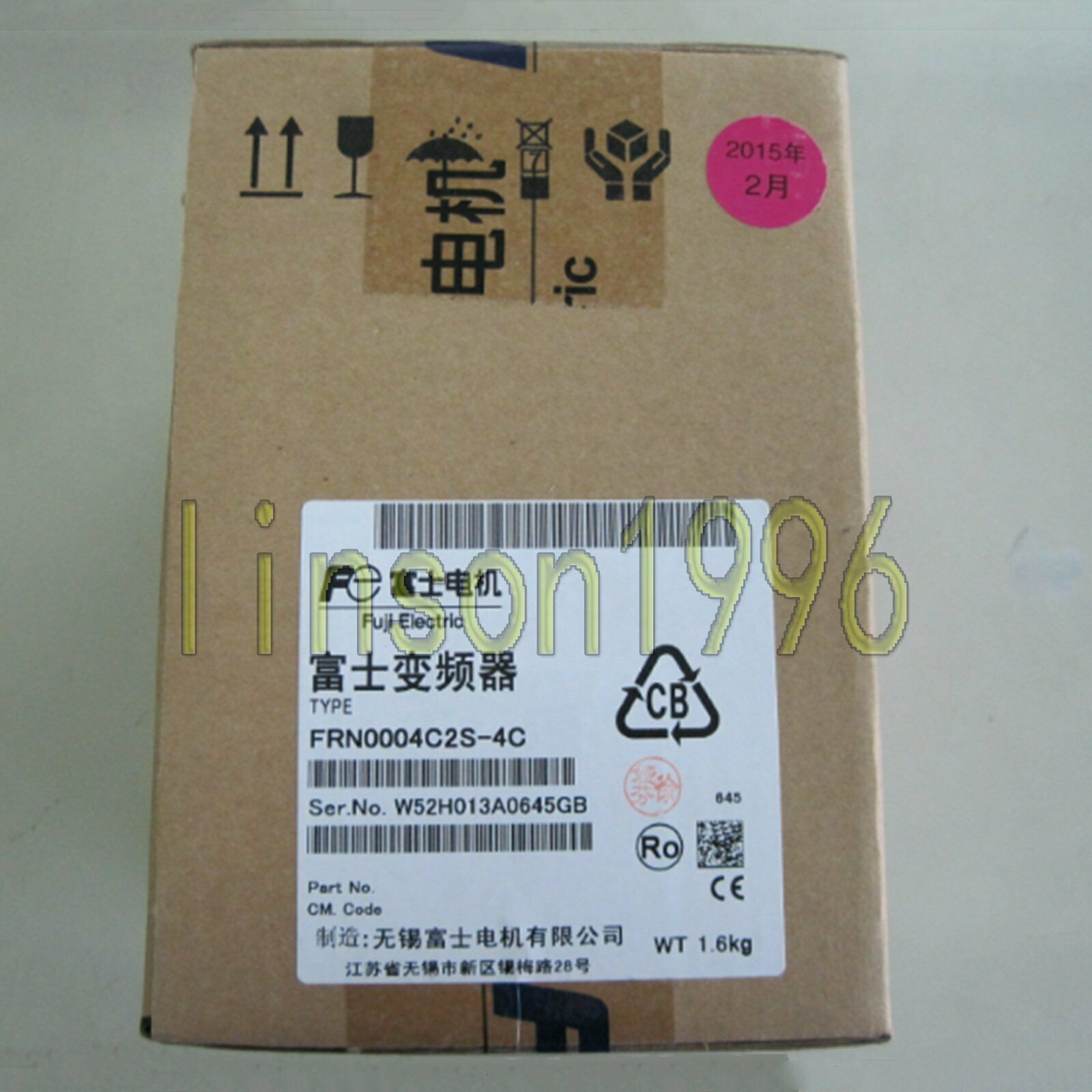 FRN0004C2S-4C 0.75 KW 3P 380 V 50/60 Hz 3.1 A - ONE FUJI