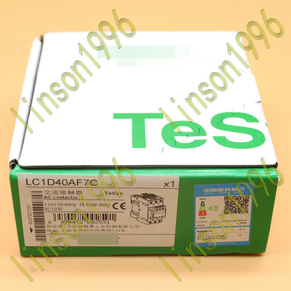 1-PC AC Contactor LC1D40AF7C 110V - ALCONOX