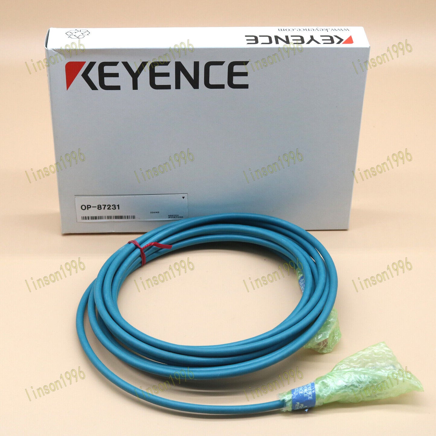 IN-BOX KEYENCE Bar Code Reader Cable OP-87231 - KEYENCE