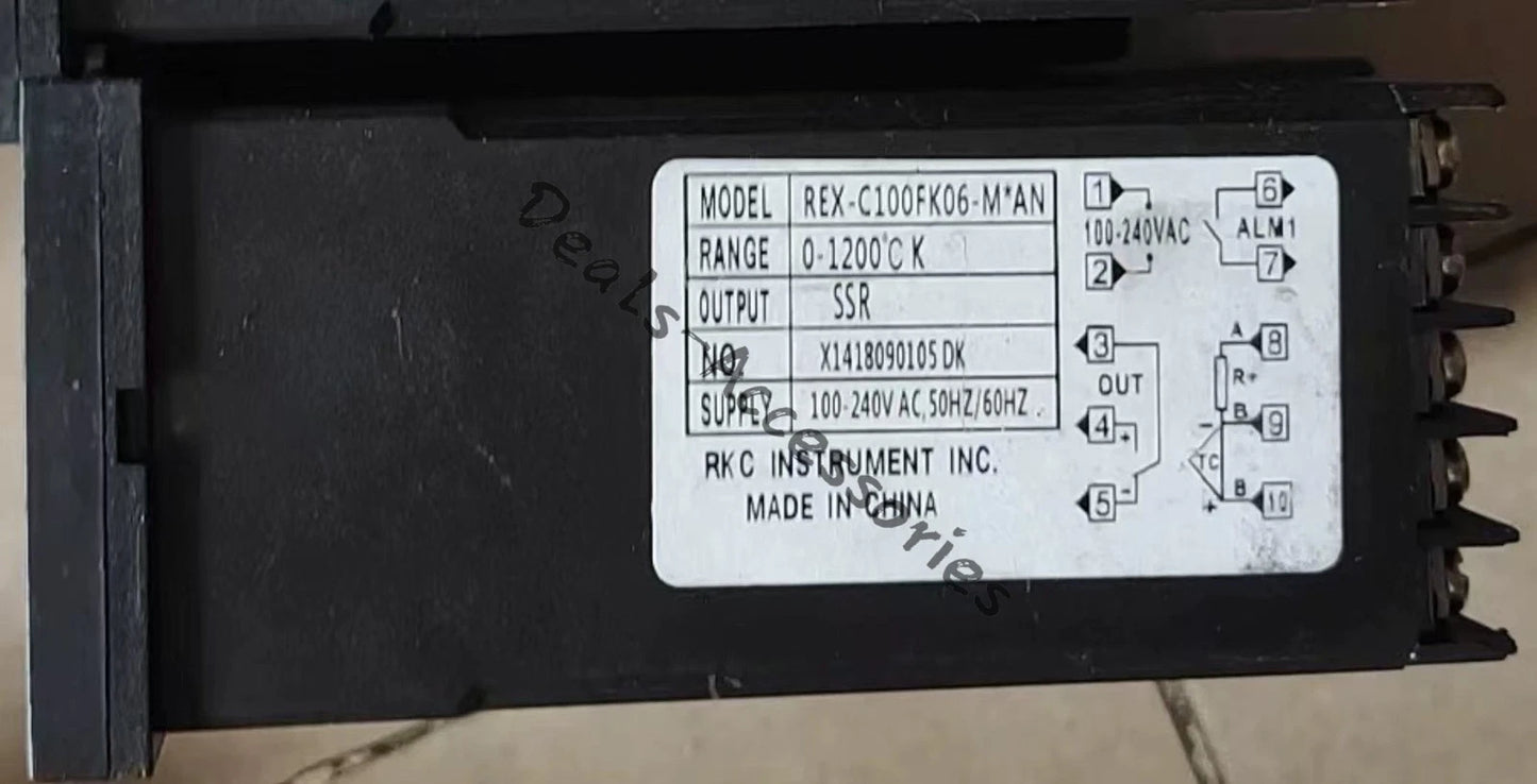 1Pcs RKC Temperature Controller REX-C100FK06-M*AN 0-1200°C