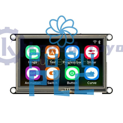ESP32-S3 8M PSRAM 4M FLASH 4.3-inch IPS LCD display module with WIFI Bluetooth