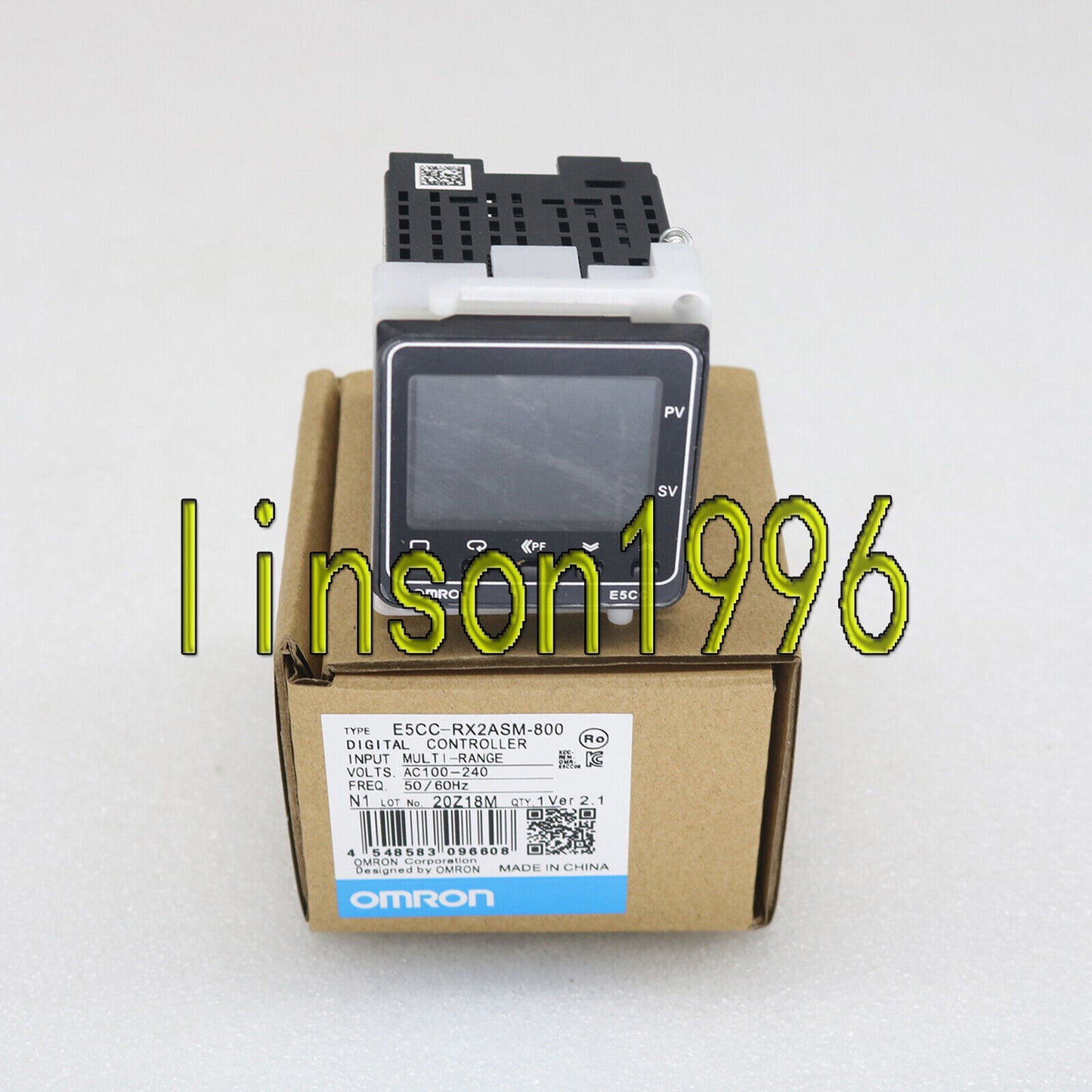 ONE OMRON Temperature Controller E5CC-RX2ASM-800 100-240VAC - OMRON