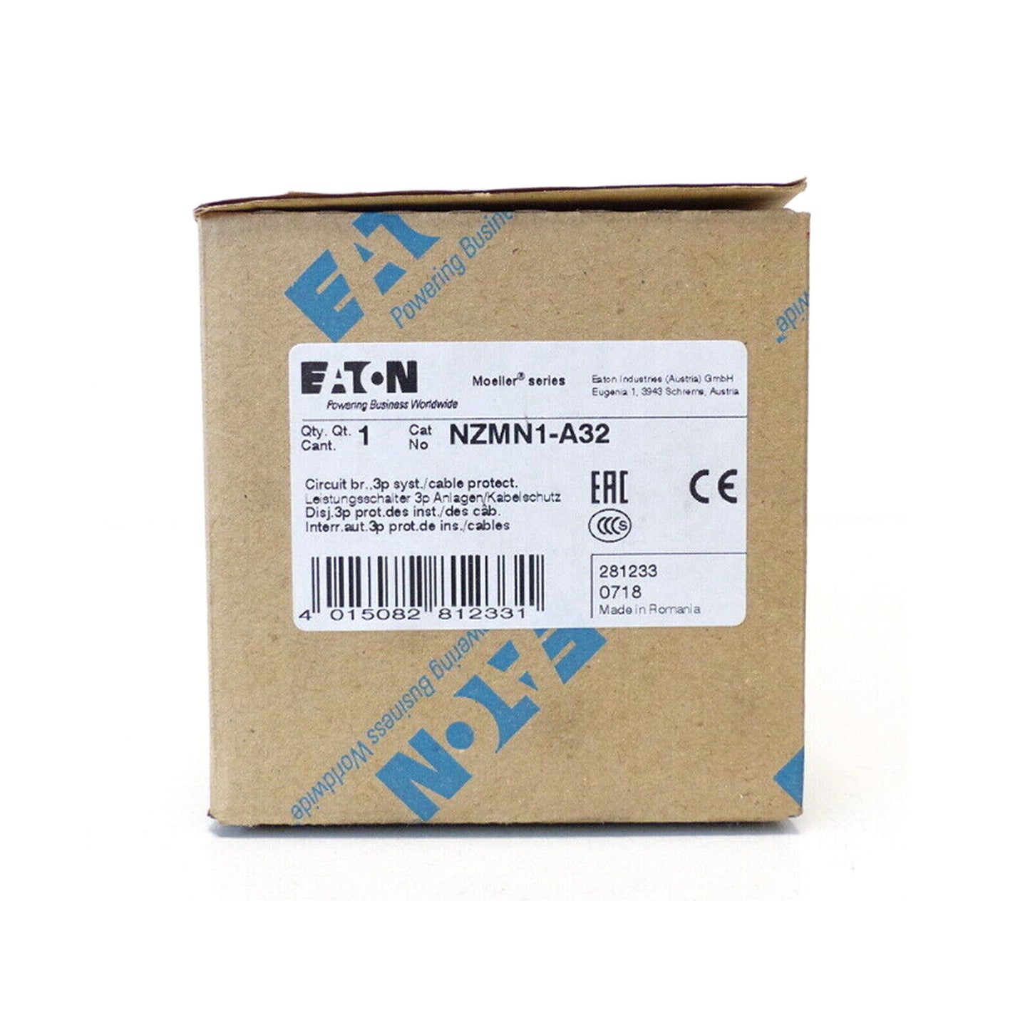 Eaton Moeller NZMN1-A32 Circuit Breaker - EATON