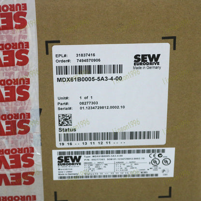 MDX61B0005-5A3-4-00 frequency converter - SEW