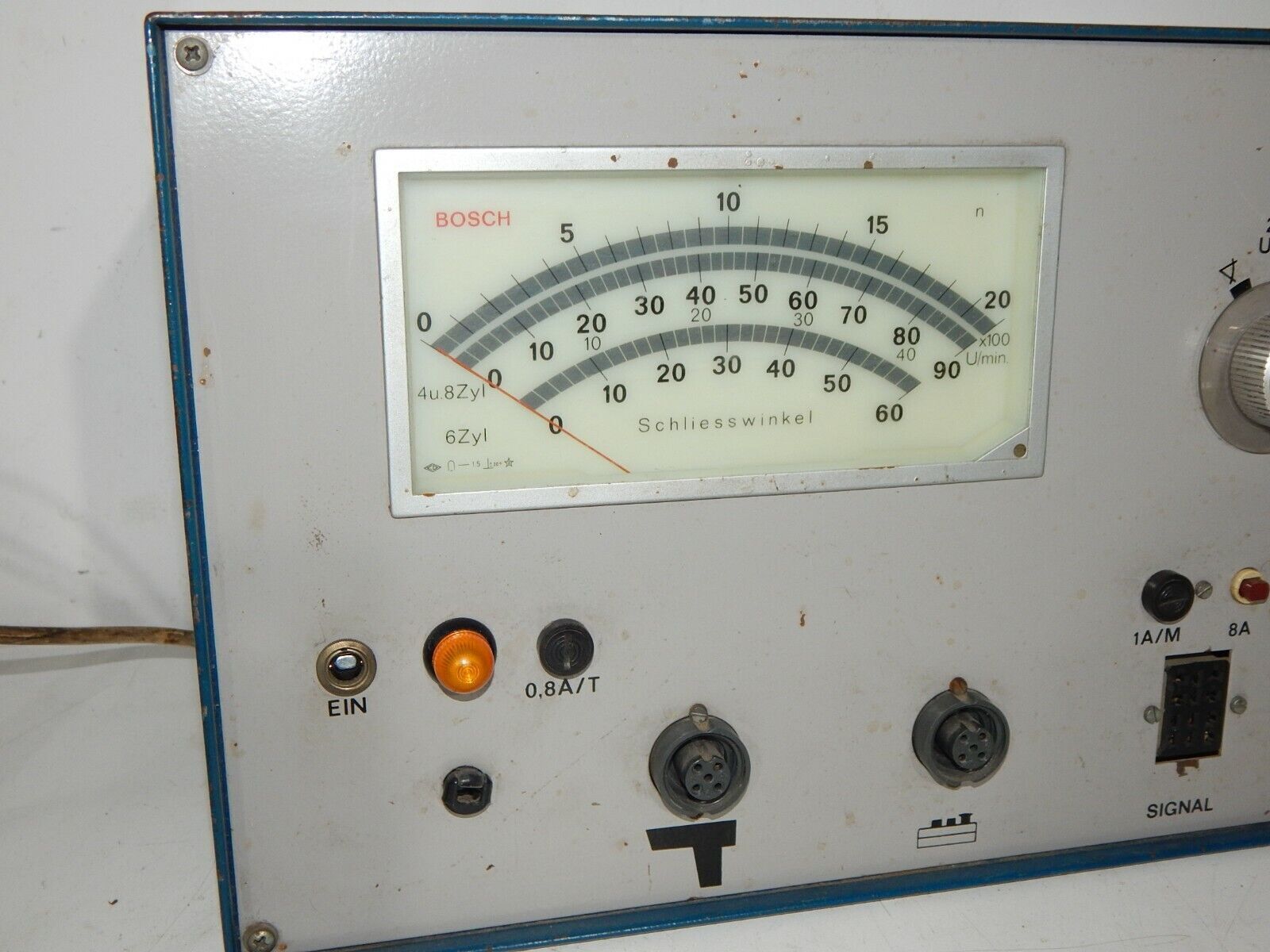 BOSCH Dwell Angle Measuring Device Motor Tester EFAW - Used - BOSCH