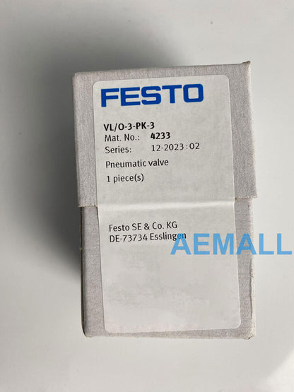 1pcs Festo VL/O-3-PK-3 4233 Pneumatic Valve