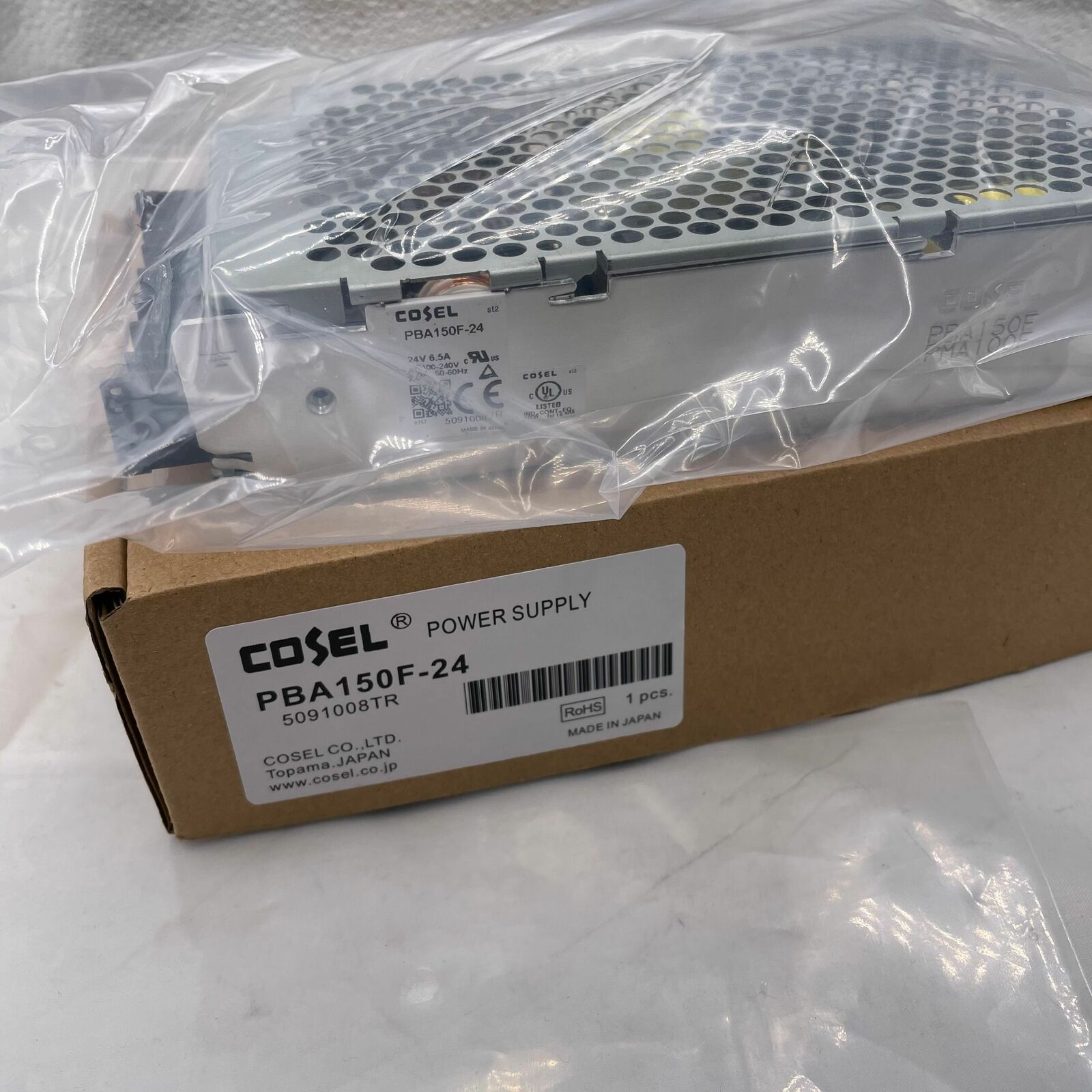 new 1pcs Cosel PBA150F-24 Switching Power Supply 24V 6.5A - COSEL