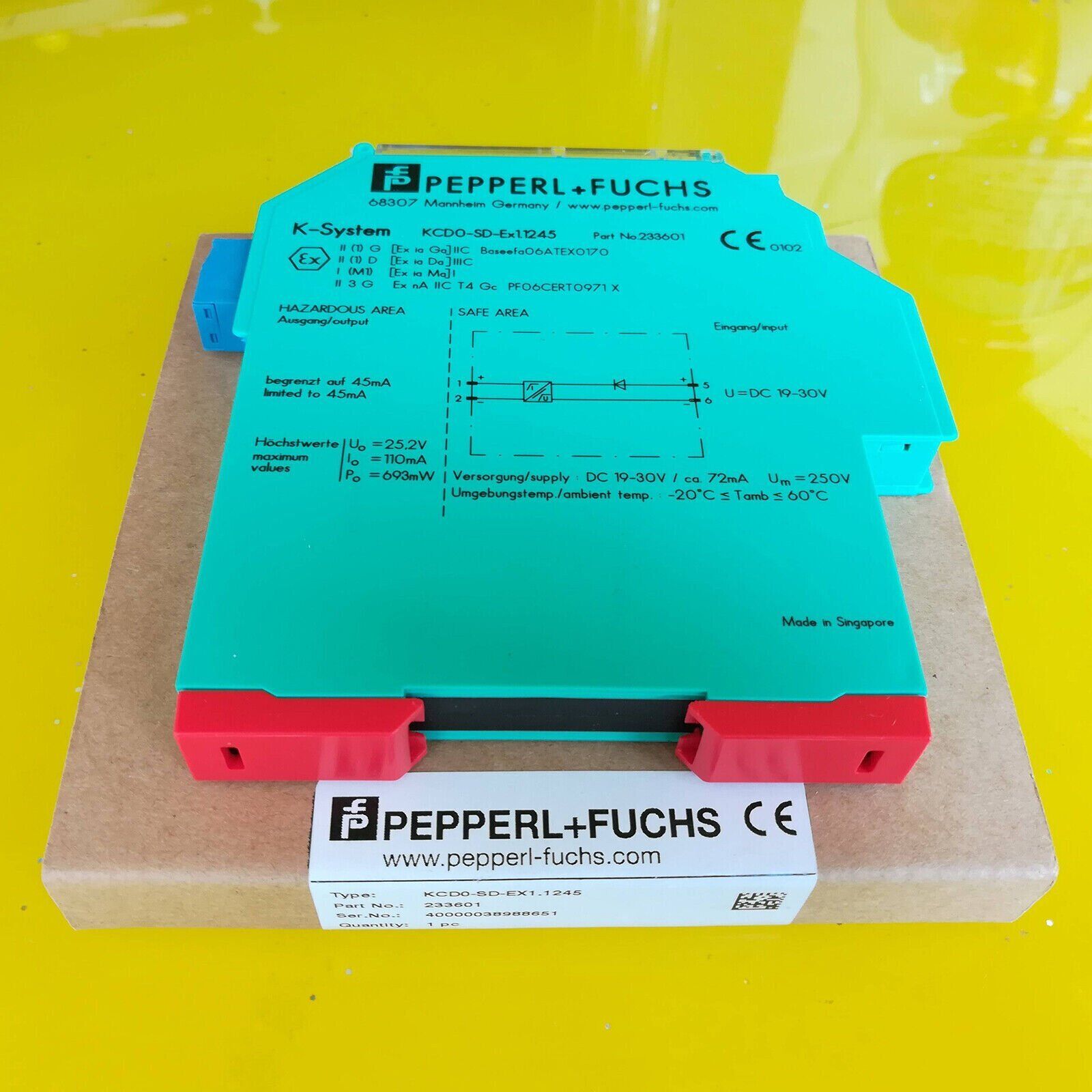 1PC KCD0-SD-EX1.1245 by Pepperl+Fuchs - PEPPERL+FUCHS