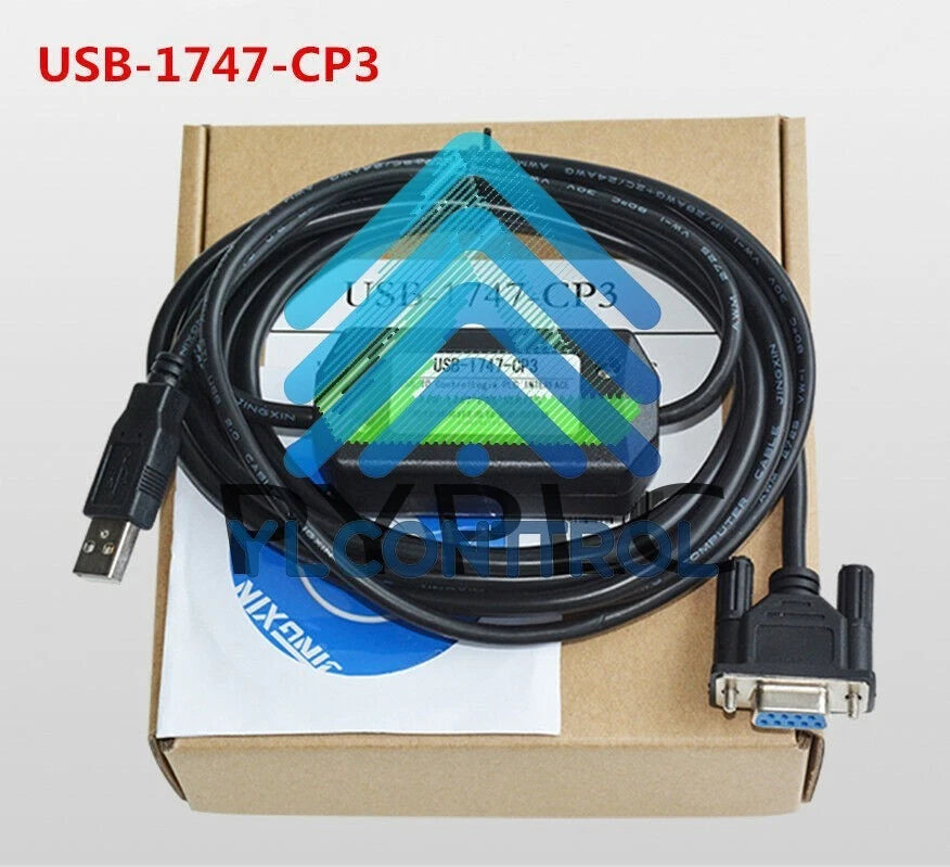 1PCS for SLC500 series PLC programming cable USB-1747-CP3