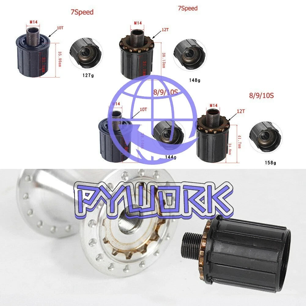 Shimano MTB Bike Hub Tower Base Body 7/8/9/10 Speed MTB Bearing Freehub Body