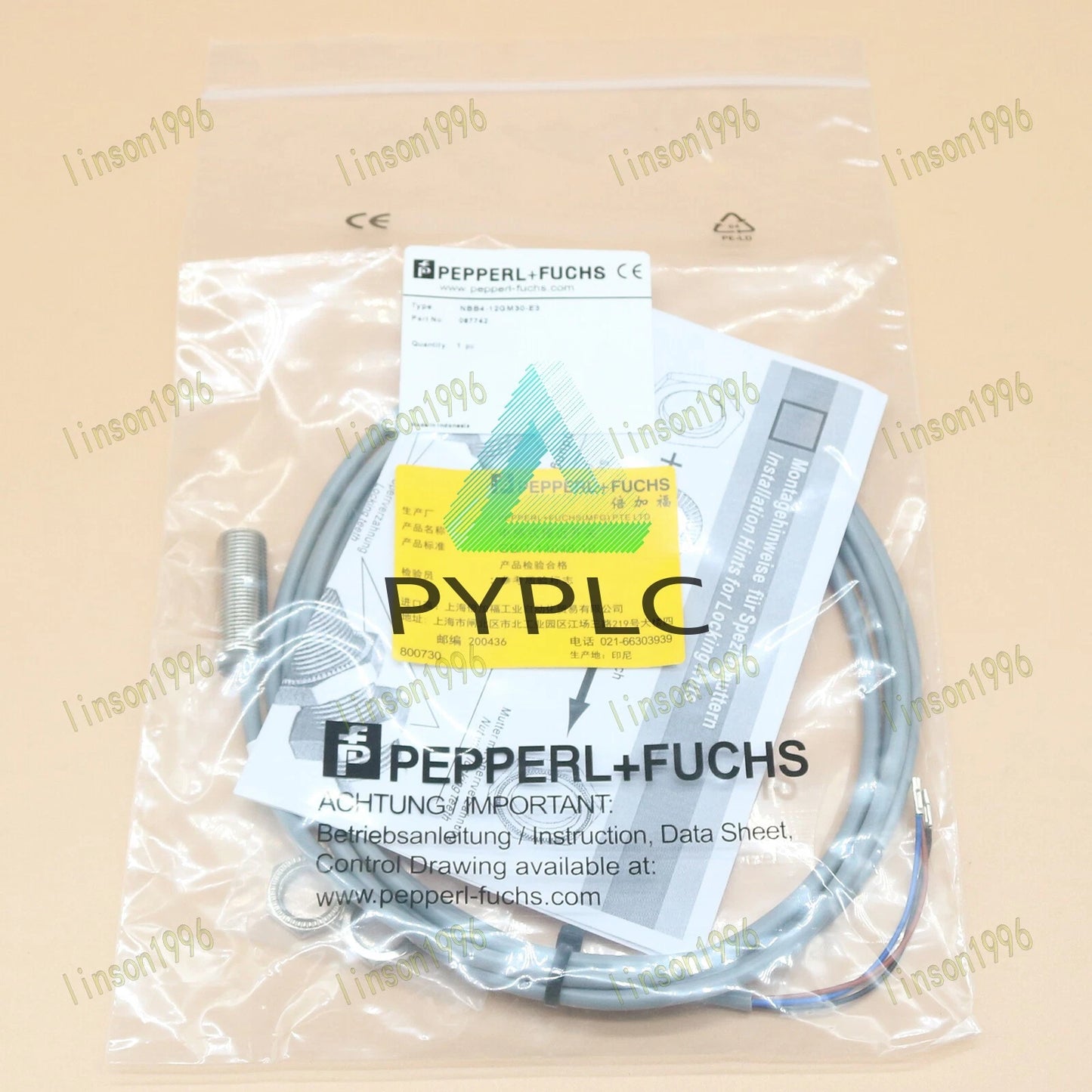 1PCS NBB4-12GM30-E3 For Pepperl+fuchs Proximity Switch Sensor SPOT STOCK