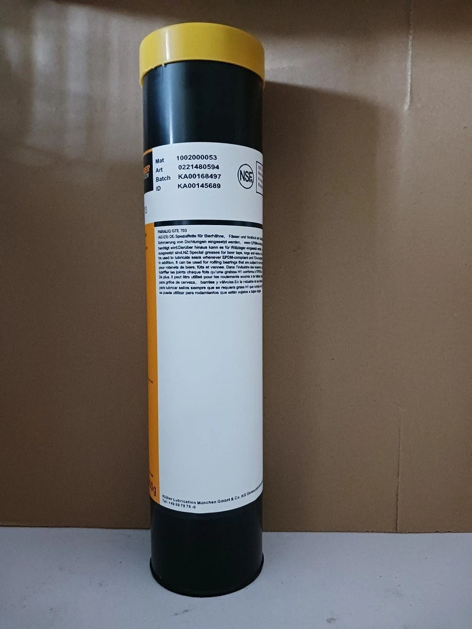 KLUBER PARALIQ GTE 703 Grease 500g ( 17.6 oz) free shipping