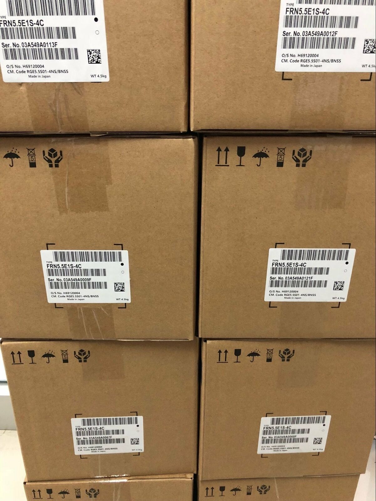 New One FUJI Inverter FVR1.5S1S-7C 1.5KW 1P 220V 50/60Hz - ONE FUJI