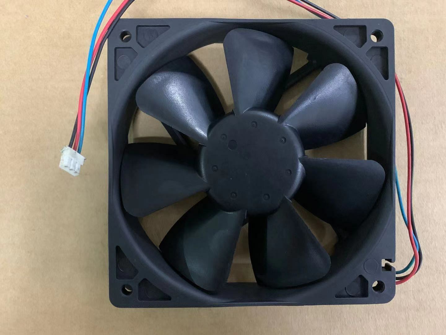 new DELTA AFB1212VH fan 120*120*25mm 12V 0.60A 3pin 12cm DC double ball bearing fan