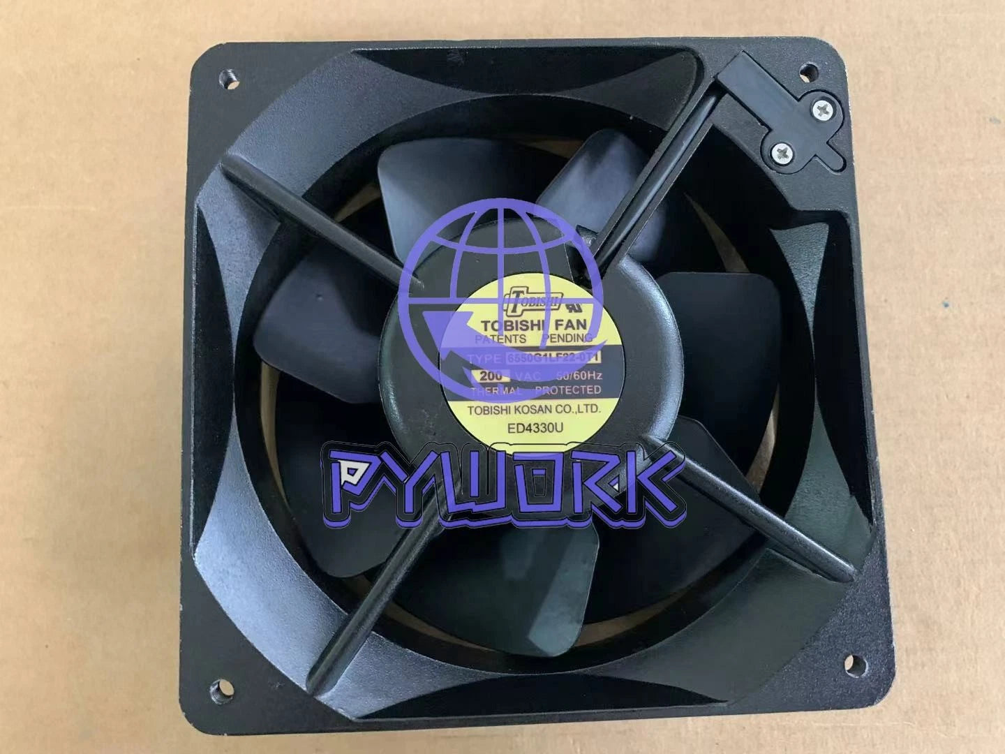 TOBISHI TYPE 6550G1LF22-0T1 200V all metal high temperature resistant fan