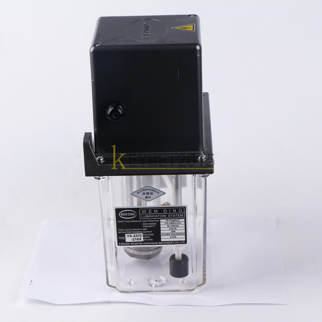 220V 2L Dual Digital Display CNC Timer Oiler - PRECISIONPUMP