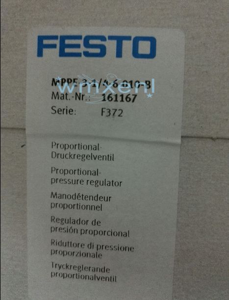 FESTO MPPE31/46010B 161167 Proportional Valve - FESTO