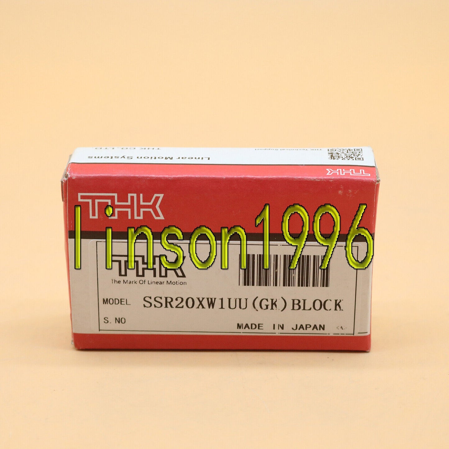 THK SSR20XW1UU Guide Rail - THK