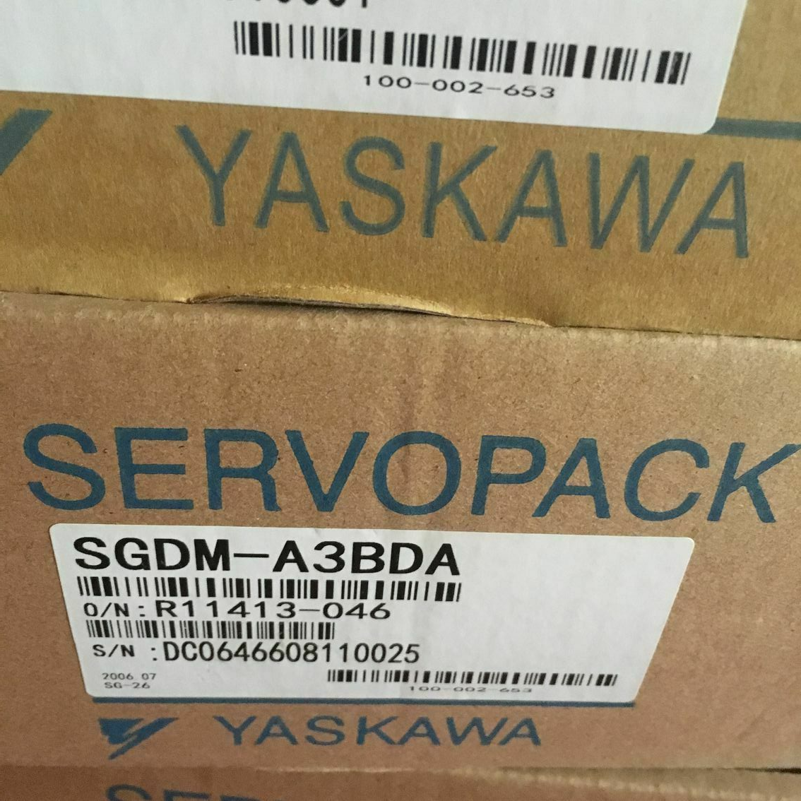 YASKAWA SGDM-A3BDA AC SERVO DRIVER SGDMA3BDA
