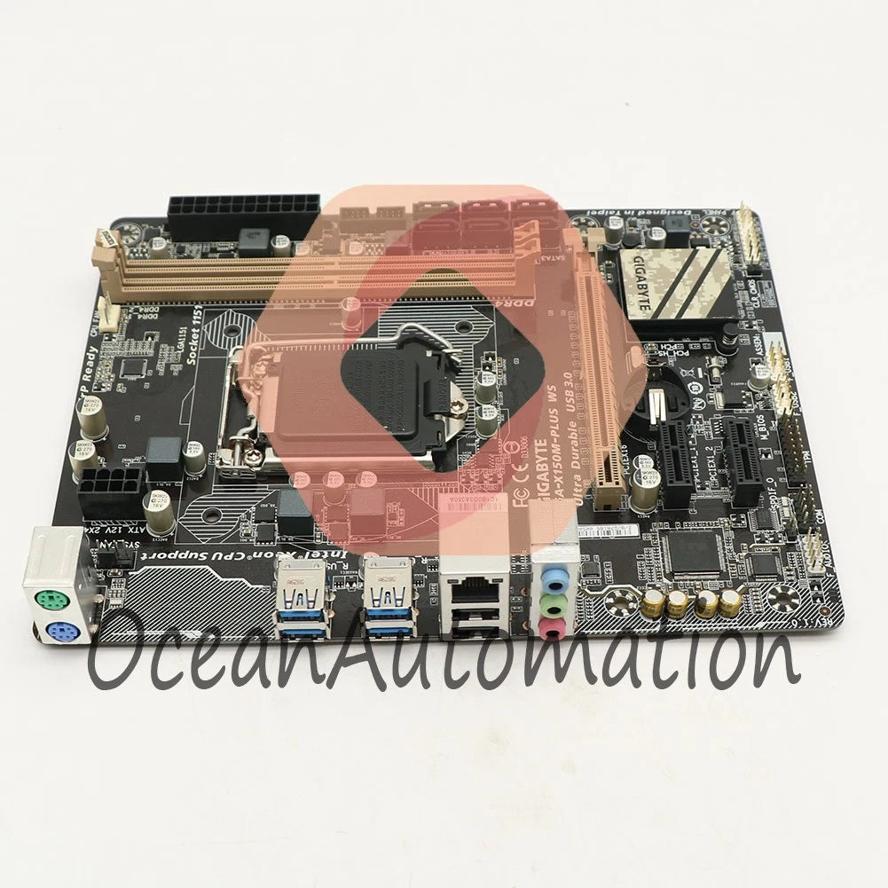 Gigabyte GA-X150M-PLUS WS LGA 1151 Socket Intel C232 DDR4 Motherboard