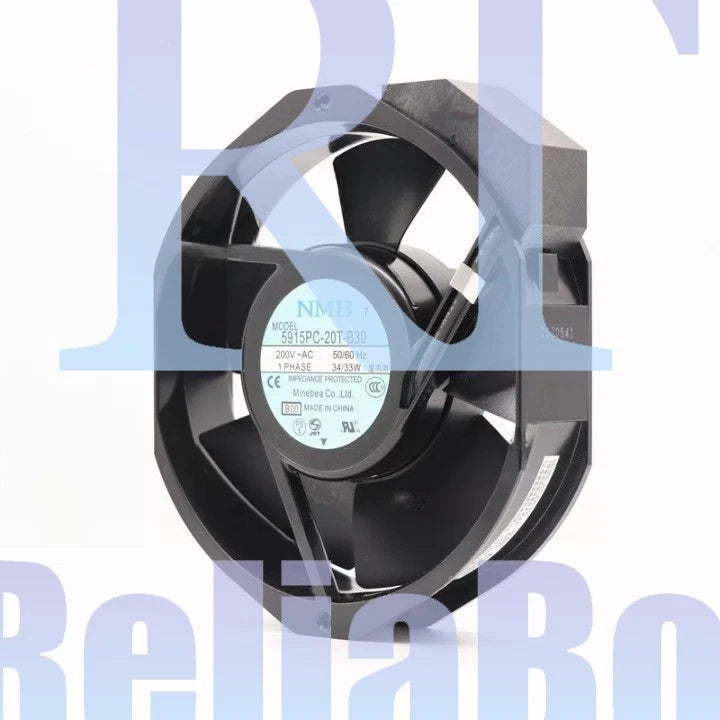 NMB-MAT 5915PC-20T-B30 B00 AC 200V 34/33W 172*150*38MM Cabinet Cooling Fan