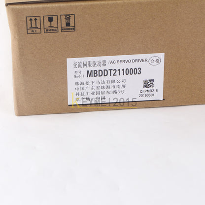 1PCS Panasonic Servo Driver MBDDT2110003 - PANASONIC