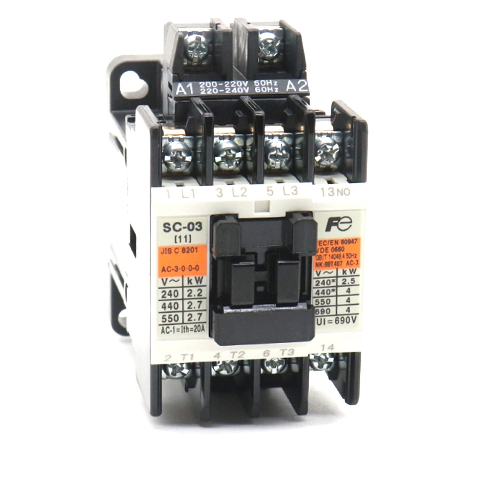 1PCS Fuji AC Contactor SC-03 220V - FUJI