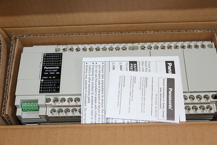 new Panasonic PLC Host AFPXHC60T-F FP-XH C60T Programmable Controller